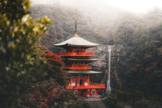 Kyoto autumn foliage, Japan